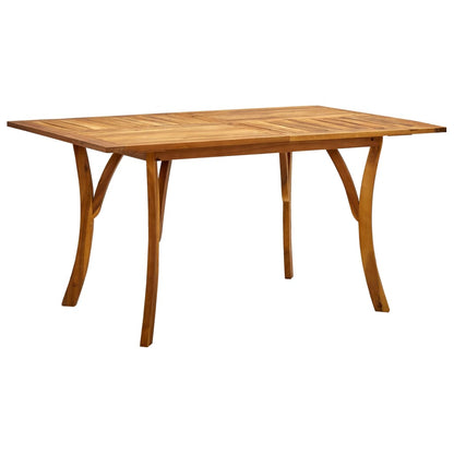 Tuintafel Massief Acaciahout 150 x 90 x 75 cm