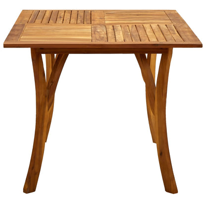 Tuintafel Massief Acaciahout 150 x 90 x 75 cm