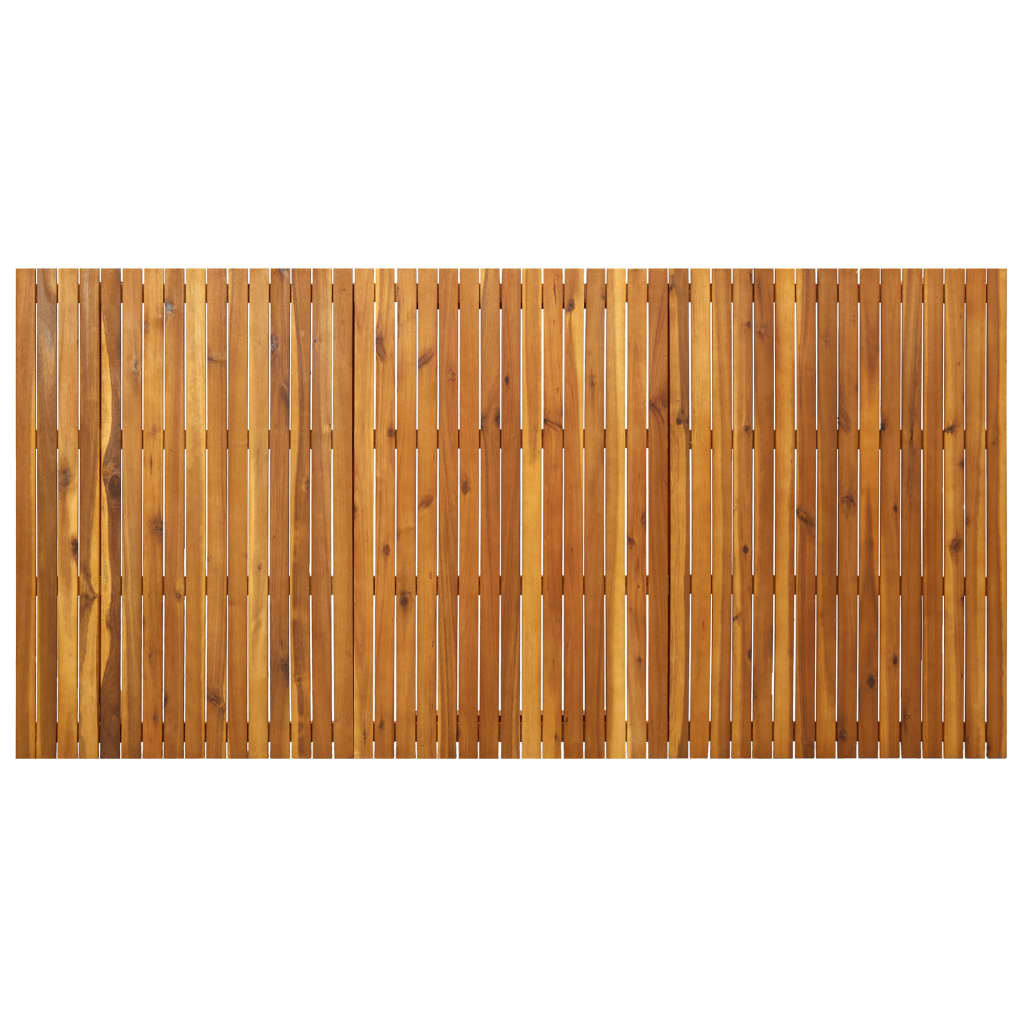 Tuintafel 201,5X100X75 Cm Massief Acaciahout 201.5 x 100 x 75 cm