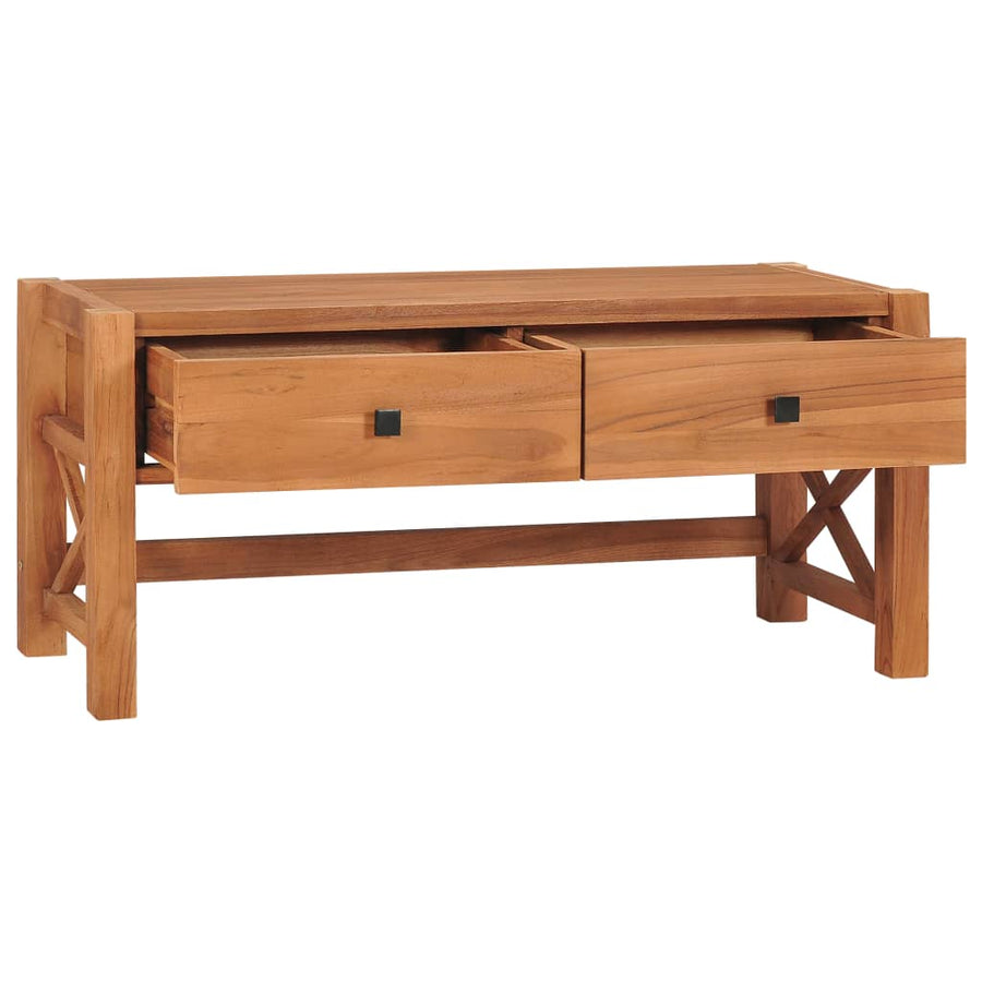Tv-Meubel Teakhout 100 x 40 x 45 cm