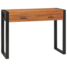 Bureau Met 2 Lades Teakhout 100 x 40 x 75 cm