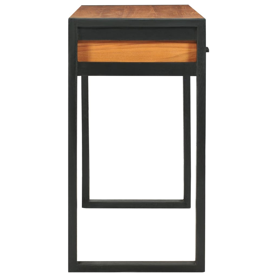 Bureau Met 2 Lades Teakhout 100 x 40 x 75 cm