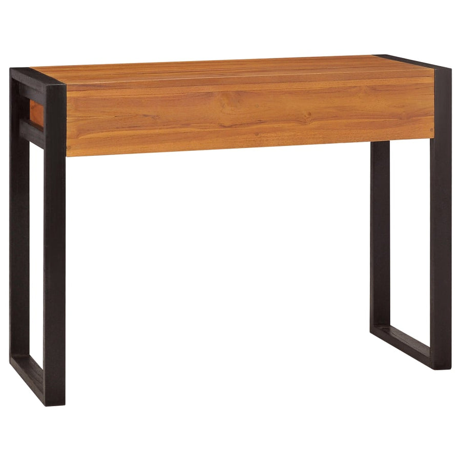 Bureau Met 2 Lades Teakhout 100 x 40 x 75 cm