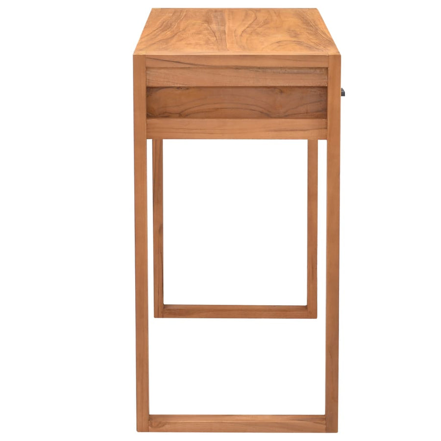 Bureau Met 2 Lades Teakhout 100 x 40 x 75 cm