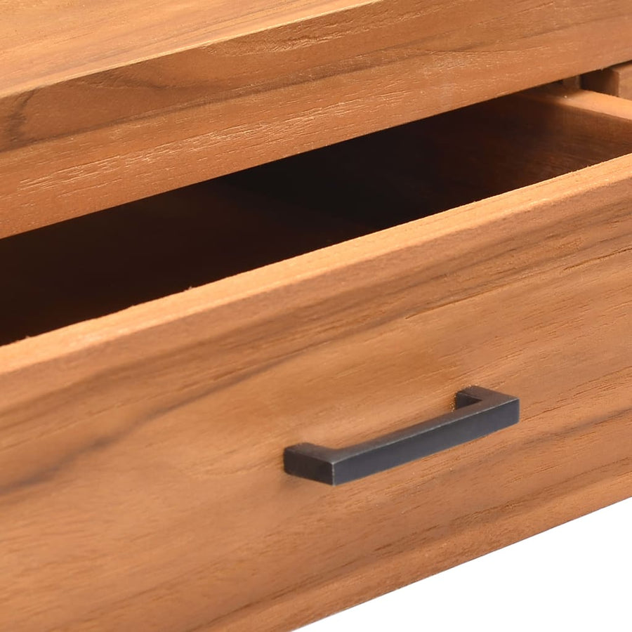 Bureau Met 2 Lades Teakhout 100 x 40 x 75 cm