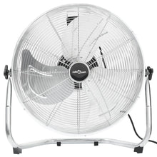 Vloerventilator 3 snelheden 100 W 55 cm Zilver