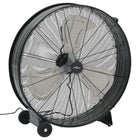Trommelventilator 77 cm zwart
