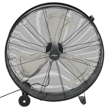 Trommelventilator Industrieel 240 W 77 Cm Zwart