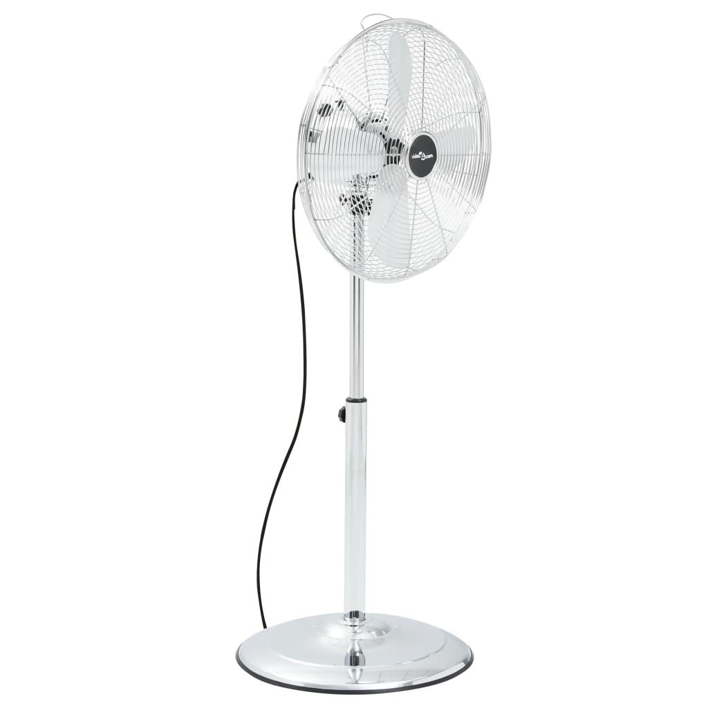 Statiefventilator 3 snelheden 40 cm chroomkleurig