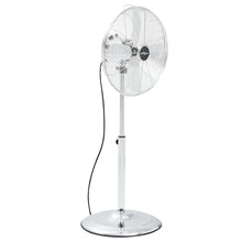 Statiefventilator 3 snelheden 40 cm chroomkleurig