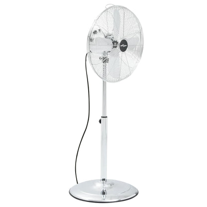 Statiefventilator 3 snelheden 40 cm chroomkleurig