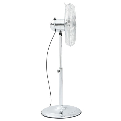 Statiefventilator 3 snelheden 40 cm chroomkleurig