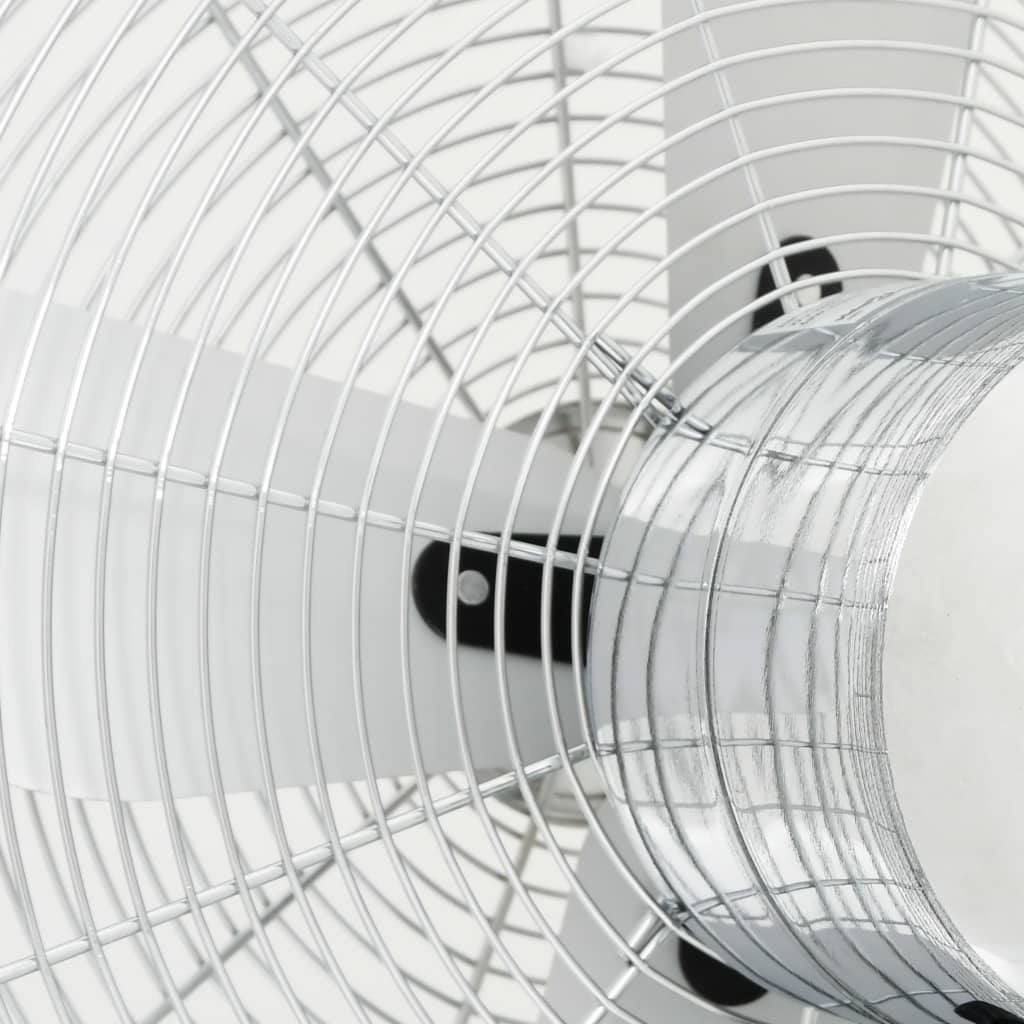 Statiefventilator 3 snelheden 40 cm chroomkleurig