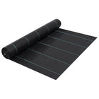Weed control fabric 1x25 m PP black