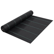 Weed control fabric 1x50 m PP black