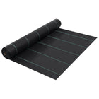 Weed control fabric 1x200 m PP black
