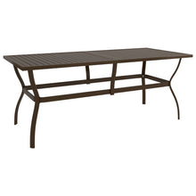 Tuintafel Staal 190 x 80 x 72 cm