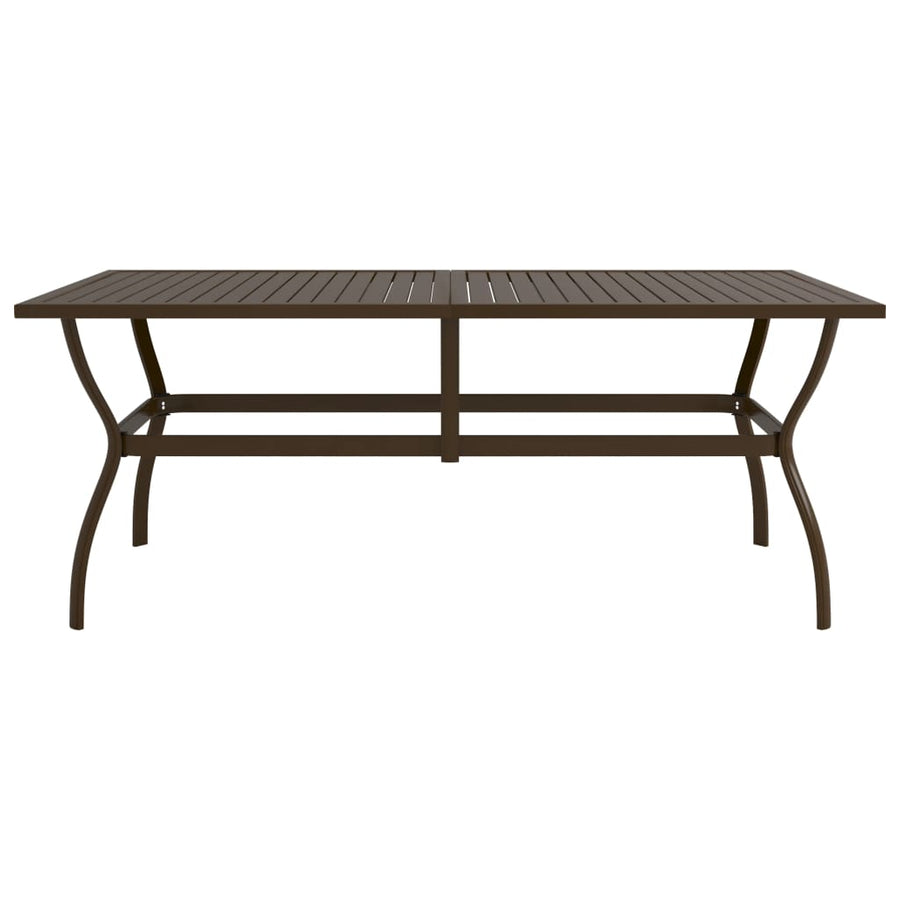 Tuintafel Staal 190 x 80 x 72 cm