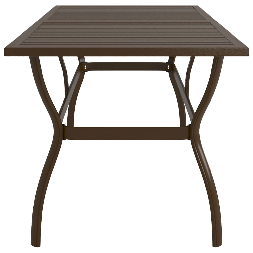 Tuintafel Staal 190 x 80 x 72 cm