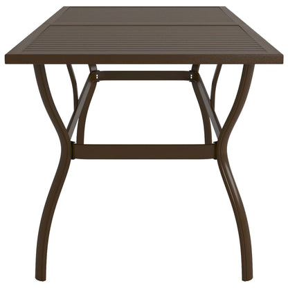 Tuintafel Staal 190 x 80 x 72 cm