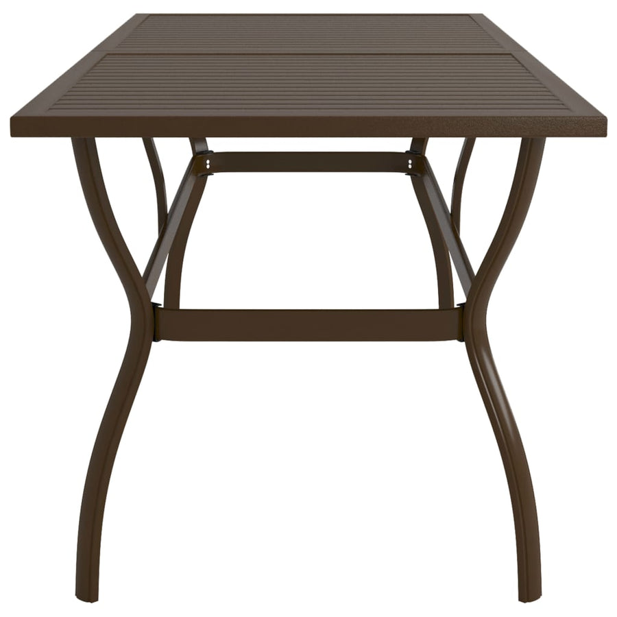 Tuintafel Staal 190 x 80 x 72 cm