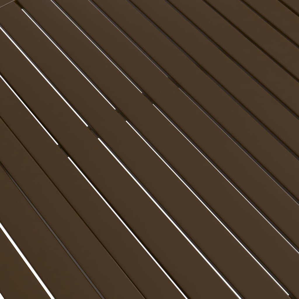 Tuintafel Staal 190 x 80 x 72 cm