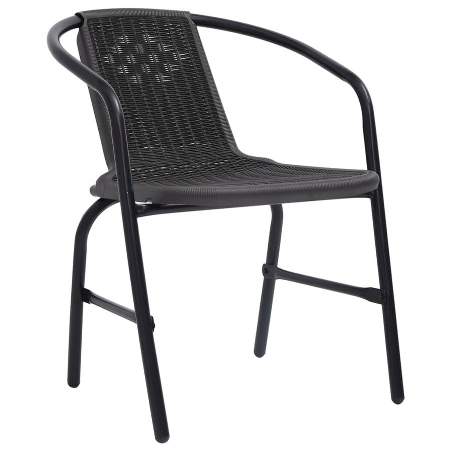 Tuinstoelen 110 Kg Kunststof Rattan En Staal 2