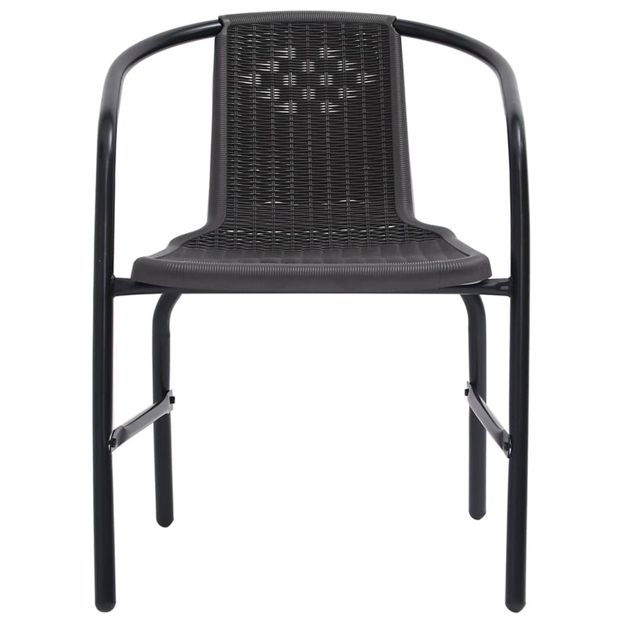 Tuinstoelen 110 Kg Kunststof Rattan En Staal 2