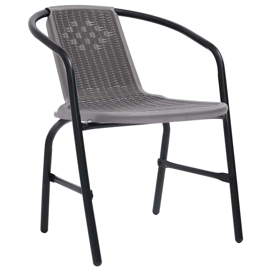 Tuinstoelen 4 St 110 Kg Kunststof Rattan En Staal