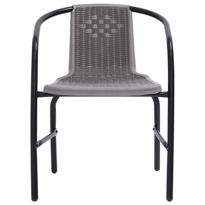 Tuinstoelen 4 St 110 Kg Kunststof Rattan En Staal