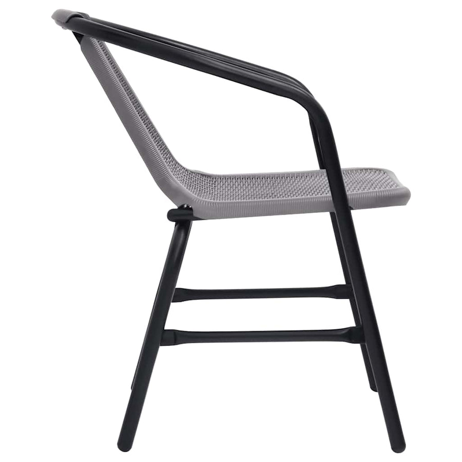 Tuinstoelen 4 St 110 Kg Kunststof Rattan En Staal