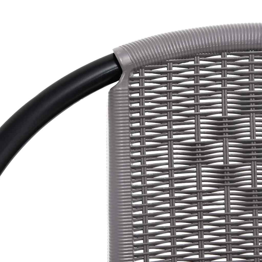 Tuinstoelen 4 St 110 Kg Kunststof Rattan En Staal