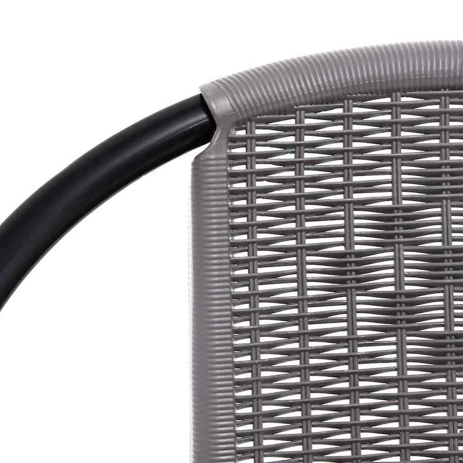 Tuinstoelen 4 St 110 Kg Kunststof Rattan En Staal