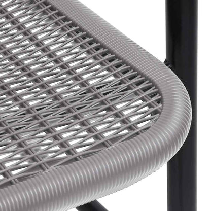 Tuinstoelen 4 St 110 Kg Kunststof Rattan En Staal