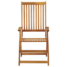 Tuinstoelen Verstelbaar Massief Acaciahout 3