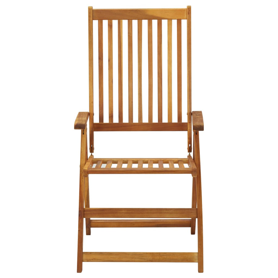 Tuinstoelen Verstelbaar Massief Acaciahout 3
