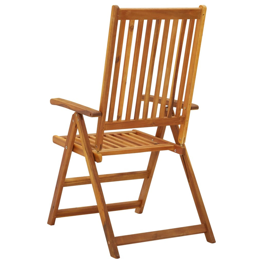 Tuinstoelen Verstelbaar Massief Acaciahout 3