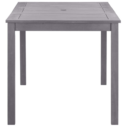 Tuintafel 140x80x74 cm massief acaciahout greywash