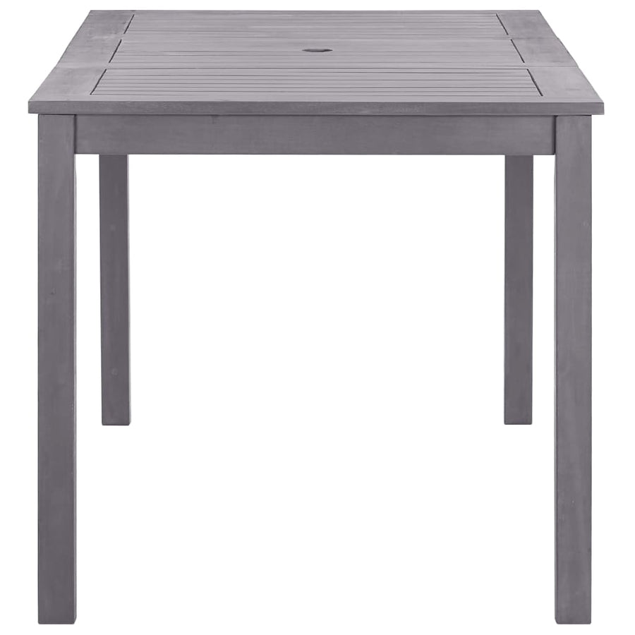 Tuintafel 140x80x74 cm massief acaciahout greywash