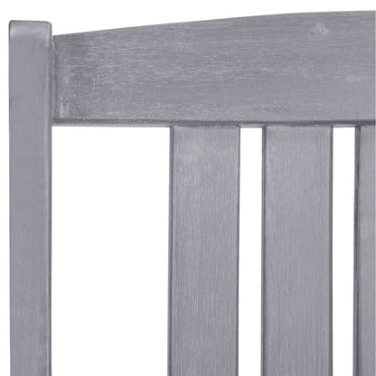 Tuinstoelen Massief Acaciahout 1 4 Grijs