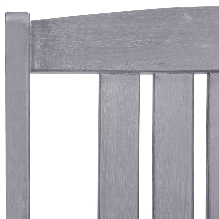 Tuinstoelen Massief Acaciahout 1 4 Grijs