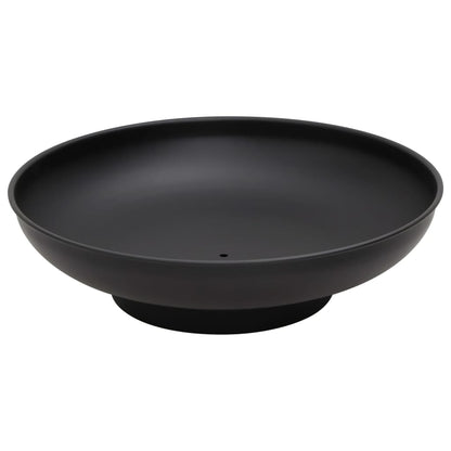 Vuurplaats 57 Cm Staal Φ 57 x 16 cm Zwart