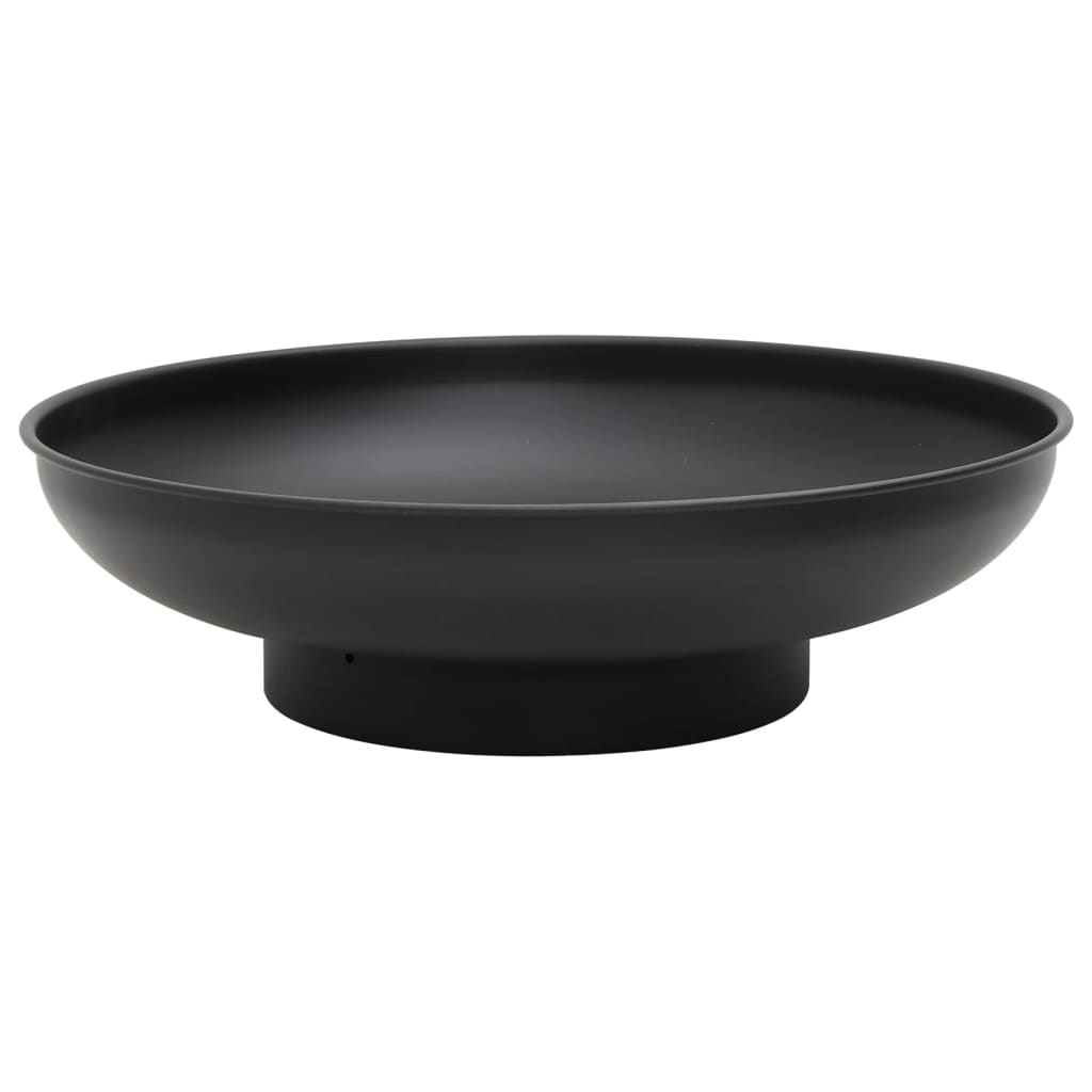Vuurplaats 57 Cm Staal Φ 57 x 16 cm Zwart