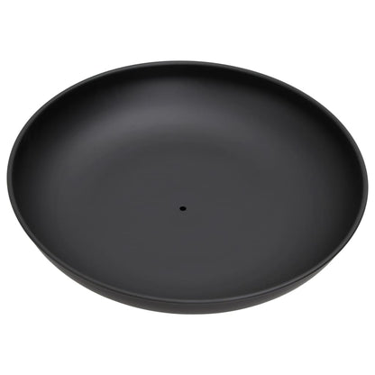 Vuurplaats 57 Cm Staal Φ 57 x 16 cm Zwart