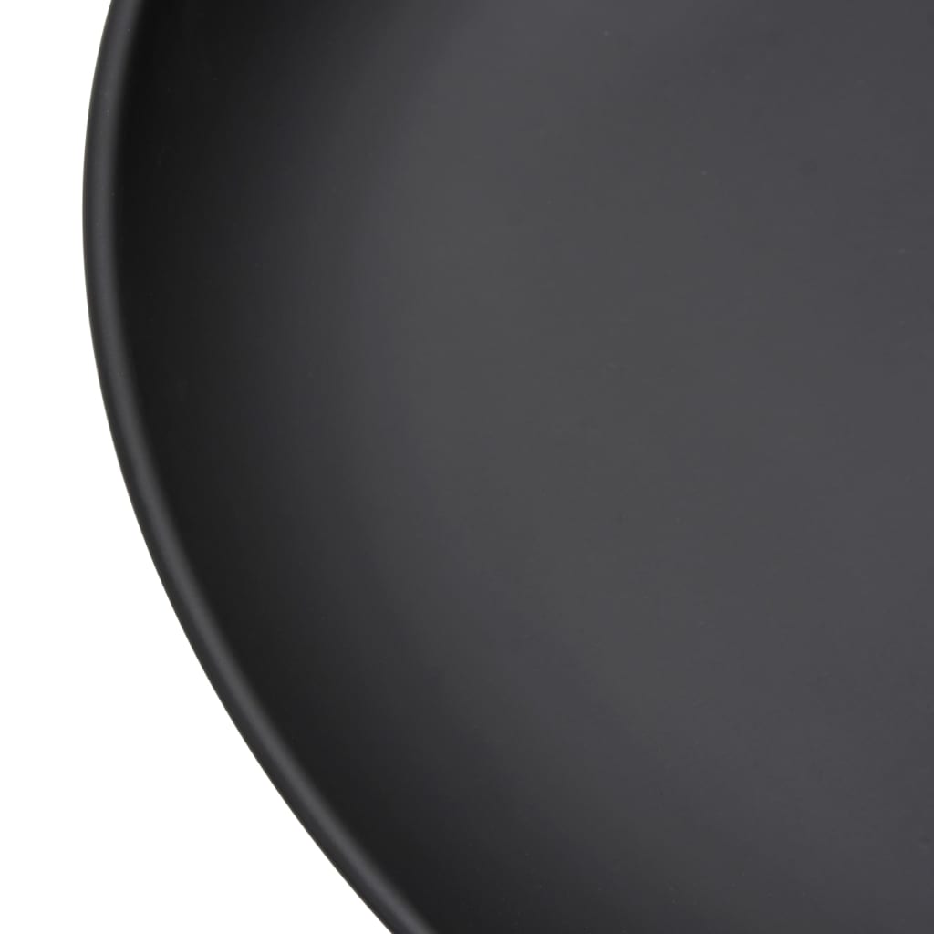Vuurplaats 57 Cm Staal Φ 57 x 16 cm Zwart