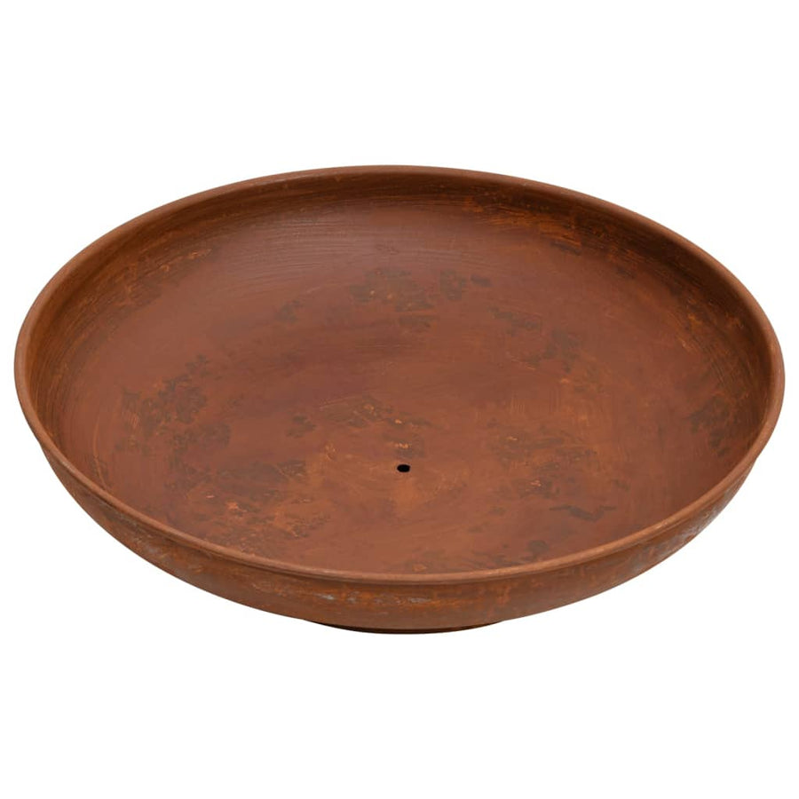Vuurplaats 57 Cm Staal Φ 57 x 16 cm Bruin