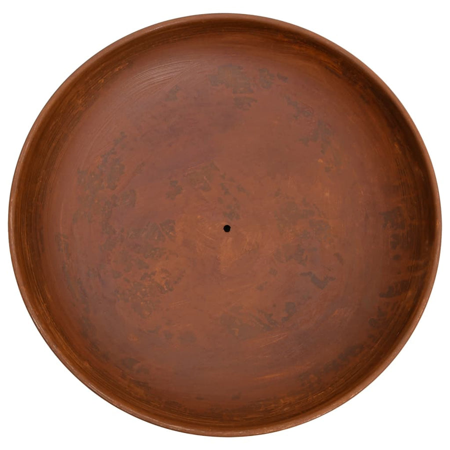 Vuurplaats 57 Cm Staal Φ 57 x 16 cm Bruin