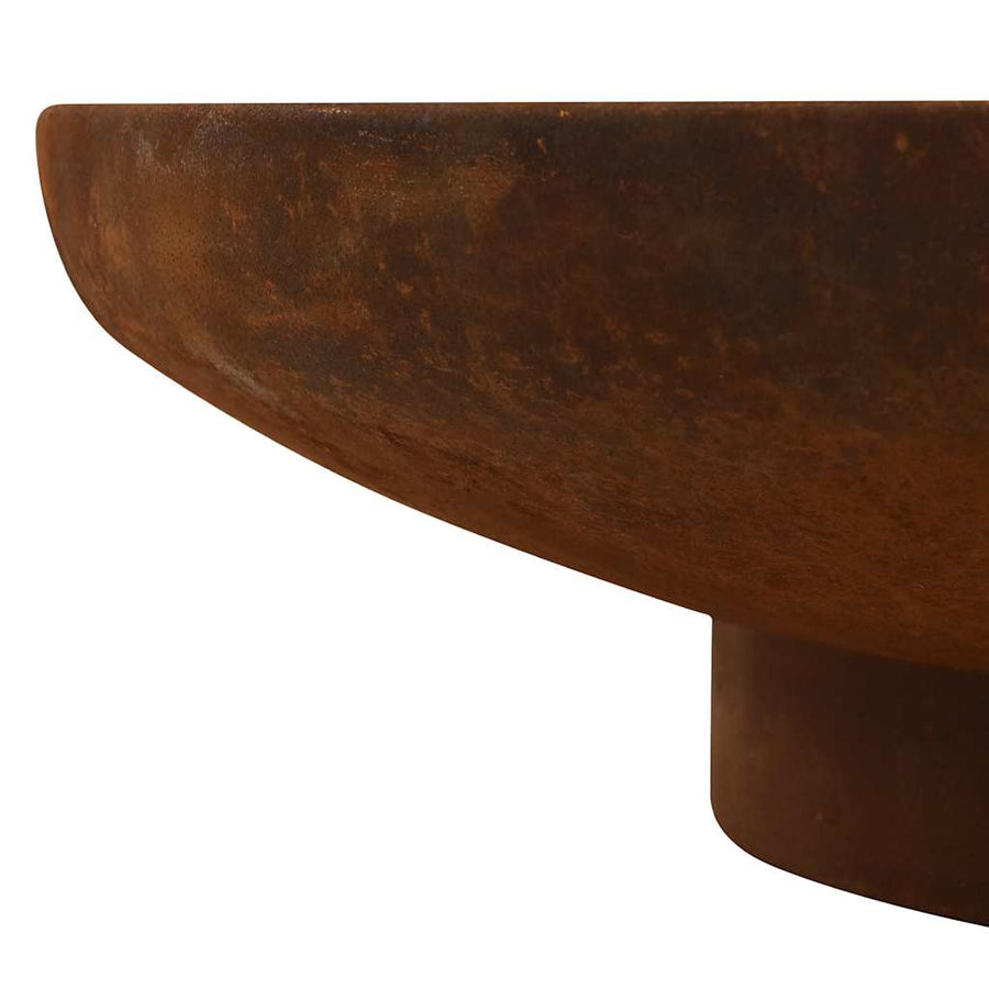 Vuurplaats 80 Cm Staal Φ 80 x 20 cm