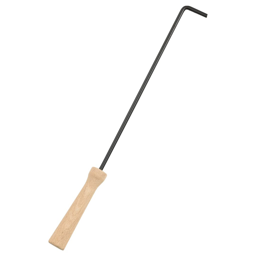 Vuurschaal En Barbecue 2-In-1 Met Pook 56X56X49 Cm Staal Zwart