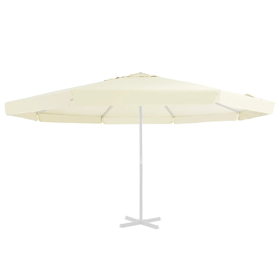 Vervangingsdoek Voor Parasol 515 Cm Kleurig Φ 515 cm Zand